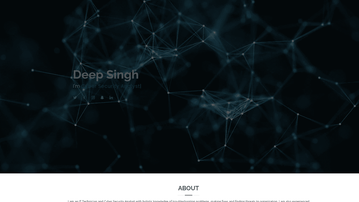 Personal Portfolio